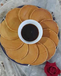 پنکیک باشیره ی انگور
