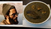 خورش ترش واش خورش با سبزی شمالی