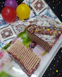 کیک یخچالی لبو