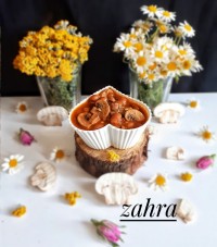 خوراک لوبیا چیتی با قارچ