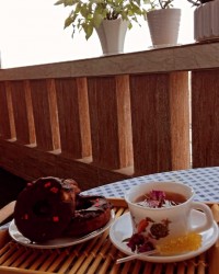 این هم دونات یه روز خوب بارونی