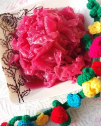 ترشی کلم بنفش