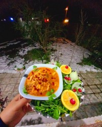 سوپ گرم تو هوا سرد زمستونی