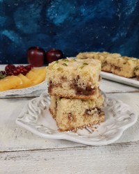 کیک اسلایسی سیب و دارچین تابه ای