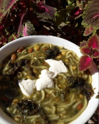 آش رشته تو هوای سرد می چسبه