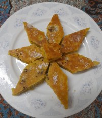 کیک باقلوایی