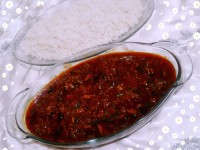 خورشت قارچ وگوشت