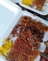 عدس پلو مجلسی