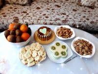 کیک شیر اسفنجی