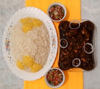 قرمه سبزی با مرغ