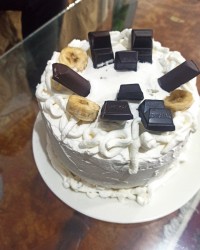 کیک چهارمین سالگرد ازدواجمون