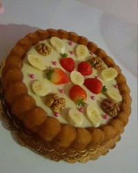 کیک شیر عسلی