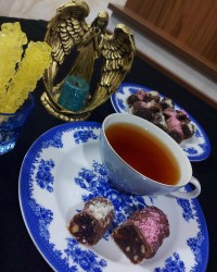 حلوا رول شکلاتی