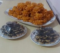 خاگینه گل مینا برشتوک