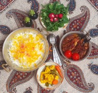 بادمجان شکم پر