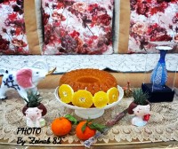 کیک شیفون پرتقالی