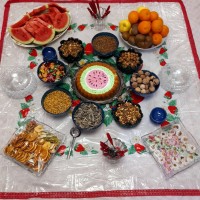 عکس یلدا خونه مامانم