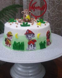 اینم کیک تولد گل پسرم لطفآ ورق بزنید