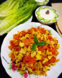 خوراک گل کلم