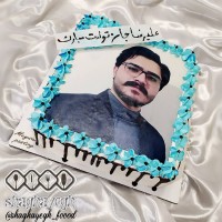 سفارش کیک تصویری یه خانم عزیز برای تولد پسرشون