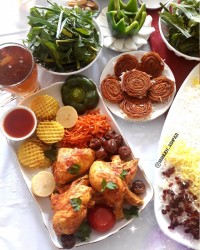 خورشت مرغ و هویج