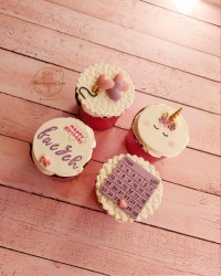 کاپ کیک شکلات و خامه