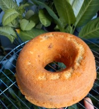 کیک پرتقالی بسی خوشمزه