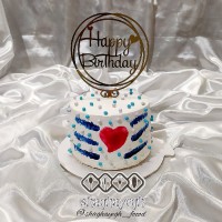 سفارش مینی کیک جذاب برای خانومی ک برای تولد همسرشون