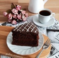 کیک شکلاتی ساده