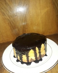 6●کیک با روکش شکلات