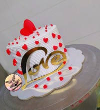 کیک عشقولانه فیلینگ مخصوص