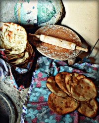 نون محلی پای تنور