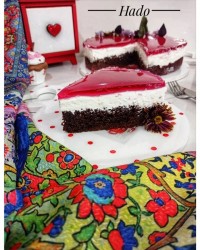 چیز کیک بدون قالب