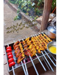 جوجه کباب زعفرانی