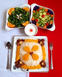 چلو گوشت کرمانی