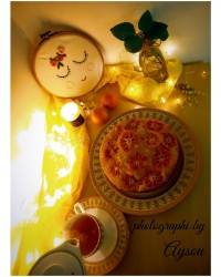 کیک نارنگی برگردان