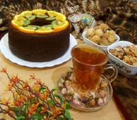 کیک ماست بدون تخم مرغ (لطفا ورق بزنید)