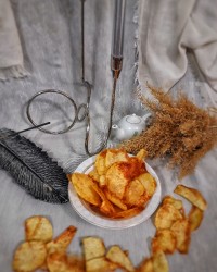 چیپس ترد و خوشمزه ..