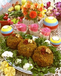 کوفته تبریزی. (میز ناهار)