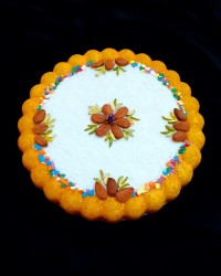 کیک شربتی با محلبی تجربه ی اول