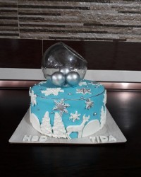 کیک تولد دخترم تیدا کوچولو