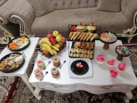 میز تولد دخترنازم