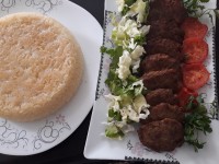 کتلت با برنج کته ای