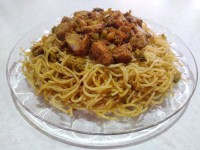 اسپاگتی با سس بروکلی