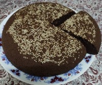 کیک کنجدی