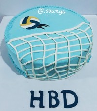 کیک تولد پسرم❤ باتم والیبال