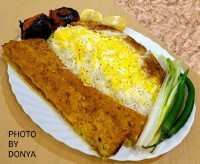 کوبیده مرغ در فر
