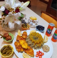 سبزی پلو ماهی