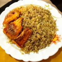 شوید پلو و ماهی