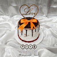 سفارش مینی کیک ۱ کیلویی مشتری عزیزم برای تولد دخترشون